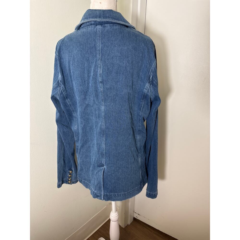 NWT Matty M Nash Denim Blazer Sz XXL - Picture 3 of 4